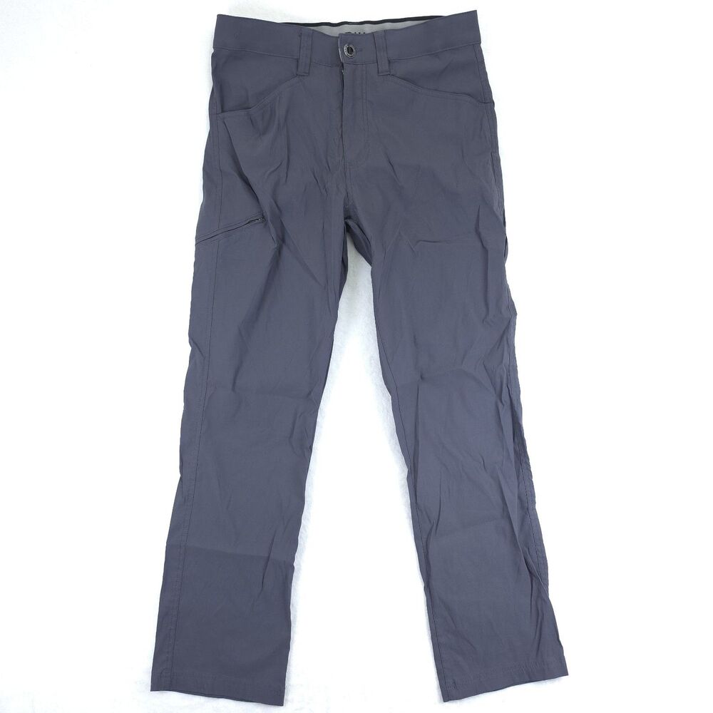 Orvis Pants Mens 32x30 Blue Tech Stretch Nylon Water Repellent Hiking Outdoors